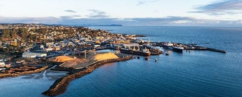 Seabed levelling underway at Port of Burnie