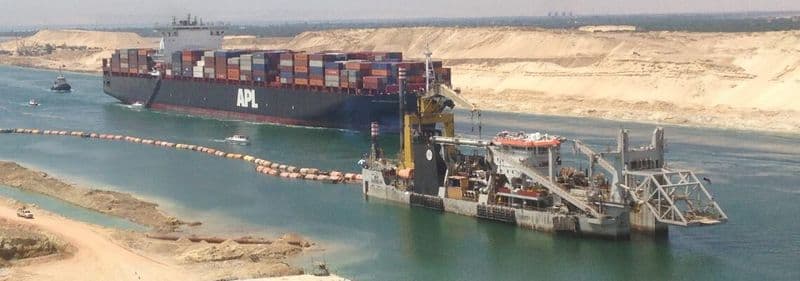 Dredging projects that changed the world – New Suez Canal