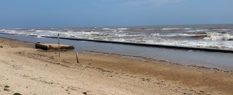 Sargent Beach stabilization and nourishment project underway