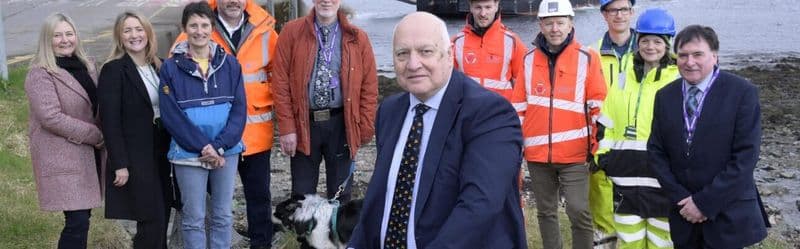 Construction work kicks off on Corran Ferry Infrastructure Improvement Scheme