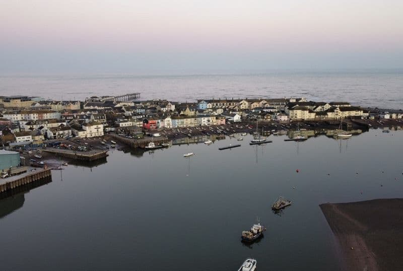 Teignmouth Harbour dredging works