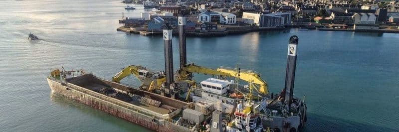 Lerwick Port dredging project enters next phase