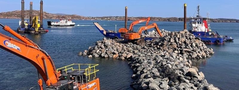 Foyle & Marine: First stone shipment for Iona Breakwater Project