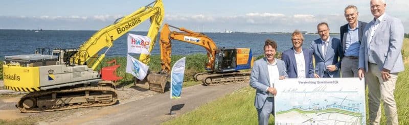 Van Oord and Boskalis win contract for IJsselmeerdijk project