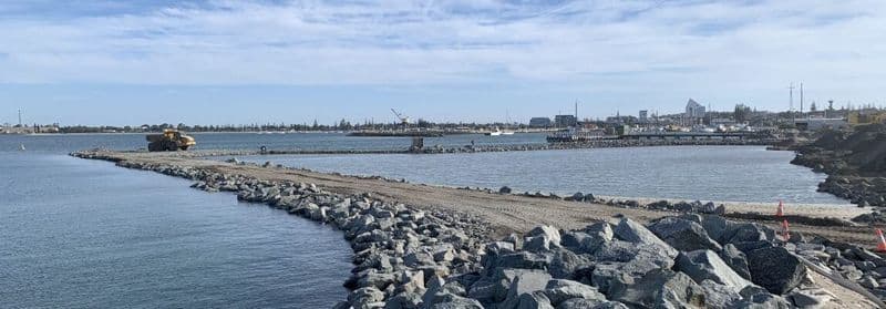 Bunbury breakwater project reaches major milestone