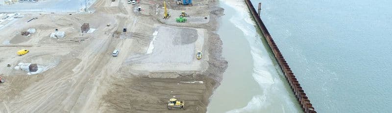 Work on DP World London Gateway Berth 4 in full swing