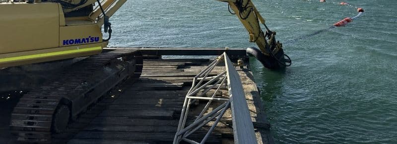 GPM dredging Swansea Channel
