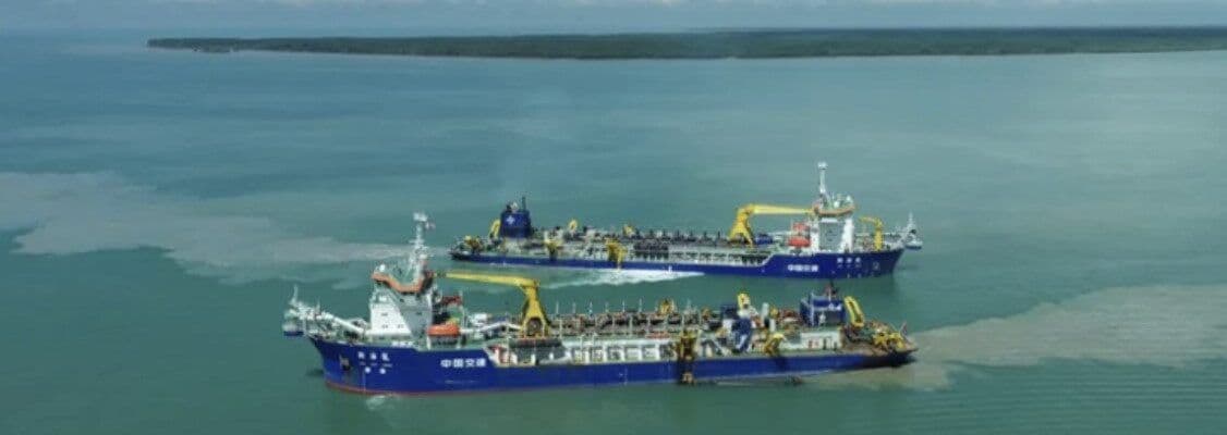 CCCC kicks off massive dredging project in Malaysia