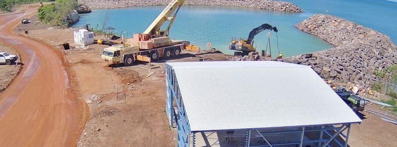 New milestone achieved at Mandorah Marine Facilities project