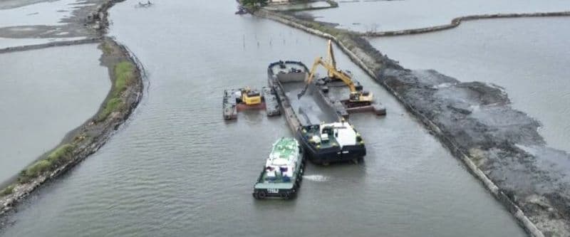 SMC ramping up dredging operations in Bulacan