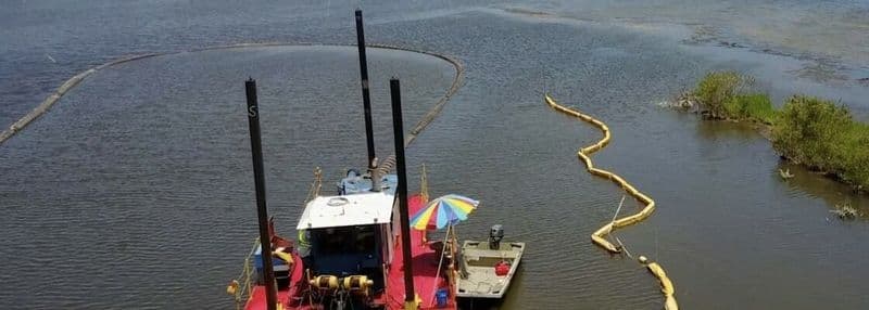 PHOTO of the muck removal work in Brevard County, FL
