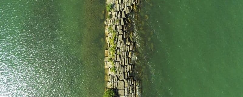 Repair work continues on Dunkirk breakwater