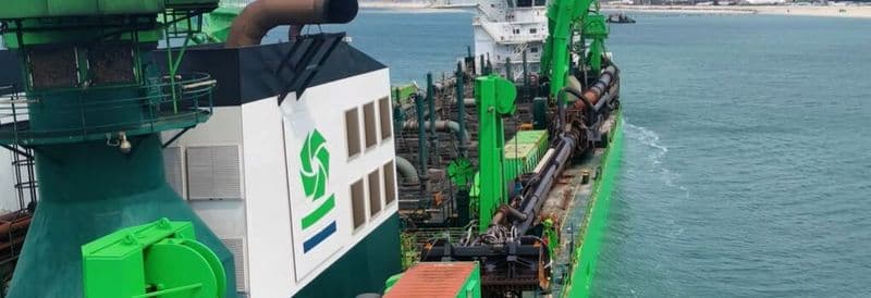 EXCLUSIVE VIDEO: Shaping the future coastline of Lagos with DEME’s TSHD Bonny River