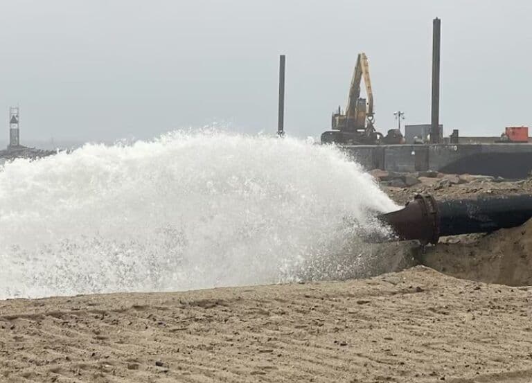 USACE wraps up Lake Montauk channel dredging